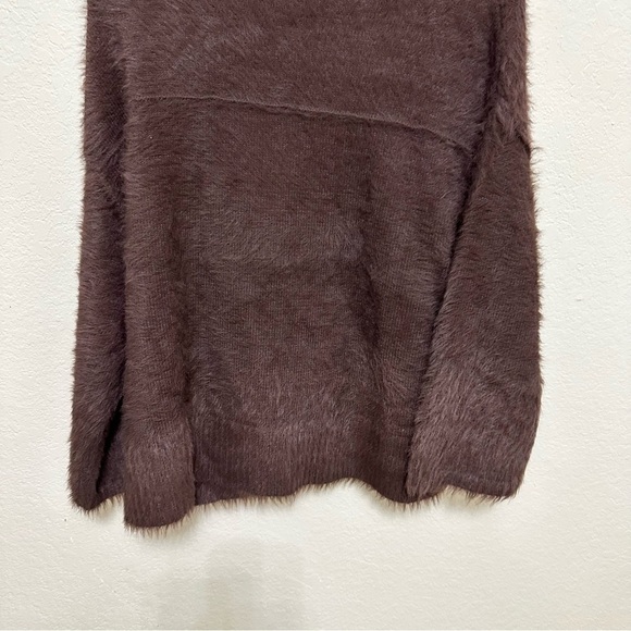 NEW Free People brown Harrison Bunny Crew sweater size XS - Picture 8 of 11